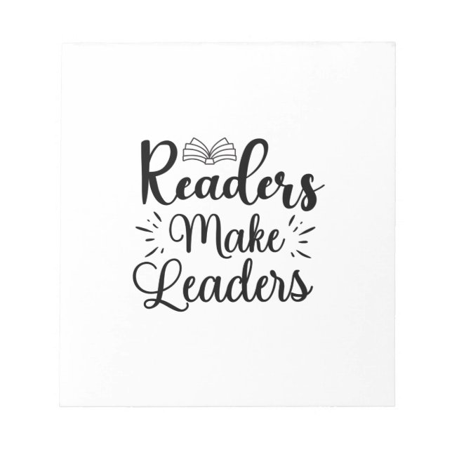 Bloc-note La lecture des lecteurs d'art fait des leaders (Devant)