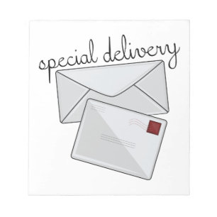 Bloc-note La livraison spéciale