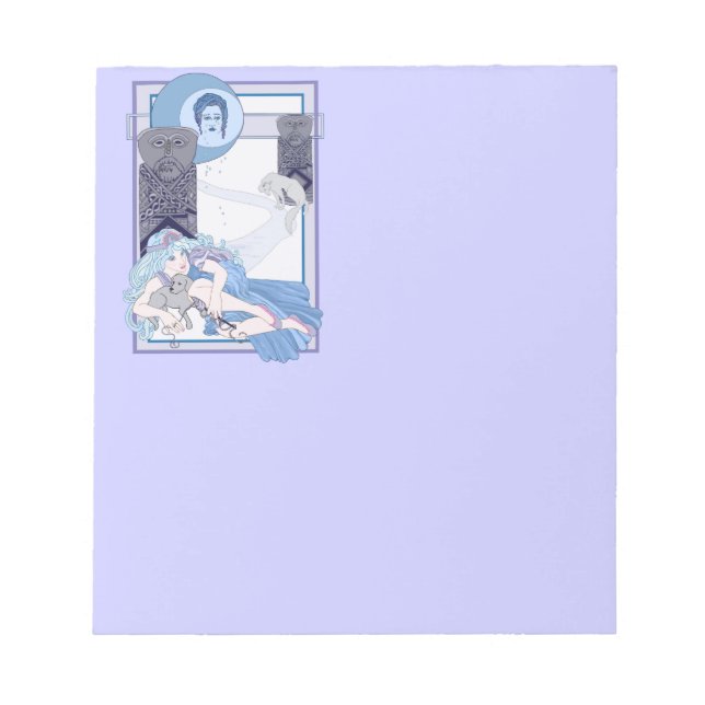 Bloc-note La Lune de Tarot (Devant)