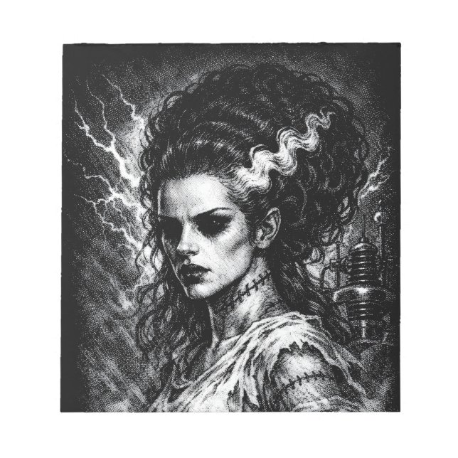 Bloc-note La Mariée de Frankenstein — Ressuscitée par BurnsI (Devant)