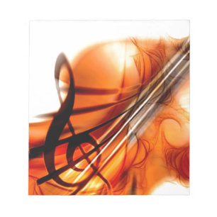 Bloc-note La musique a ficelé la danse de destin de violon d