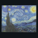 Bloc-note La nuit étoilée de Van Gogh<br><div class="desc">S'il vous plaît visitez mon magasin pour un design plus intéressant et plus de choix de couleurs. => zazzle.com/iwheels*</div>