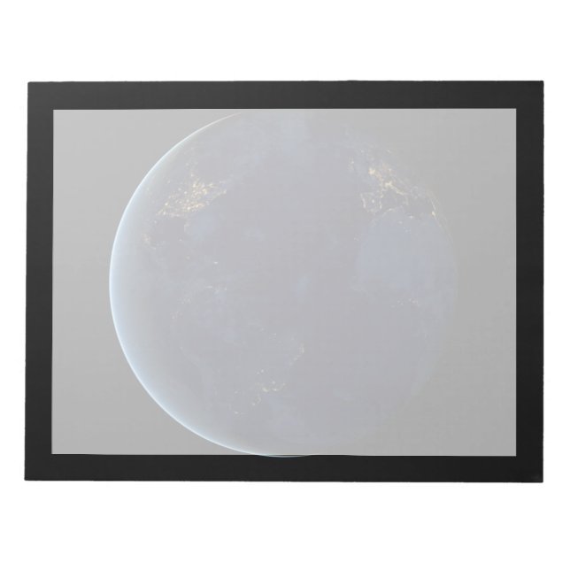 Bloc-note La nuit, lumière de la ville terrestre (Devant)