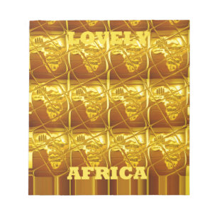 Bloc-note La promesse dorée de l'Afrique