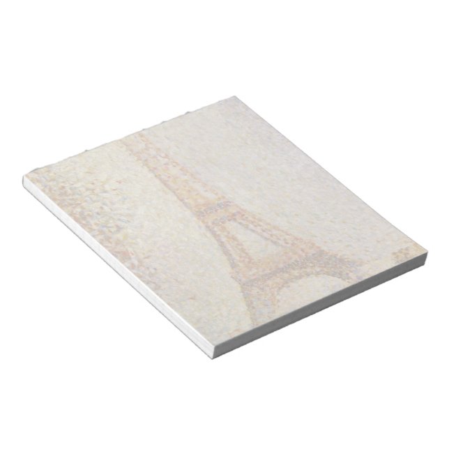 Bloc-note La Tour Eiffel par Georges Seurat (Incliné)