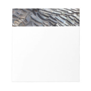 Bloc-note La Turquie sauvage plumes II Design Abstrait de la