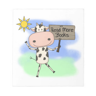 Bloc-note La vache a lu plus de livres
