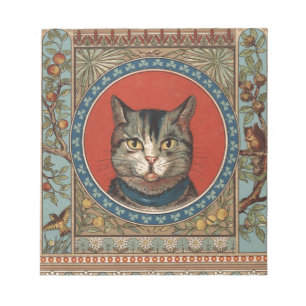 Bloc-note La vie de chat vintage pour chat classique victori