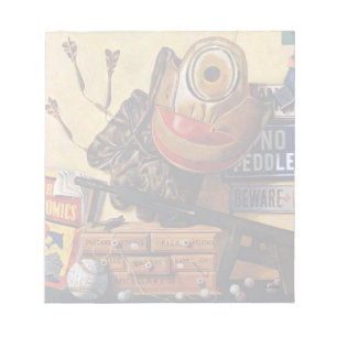 Bloc-note La vie toujours des jouets de garçons