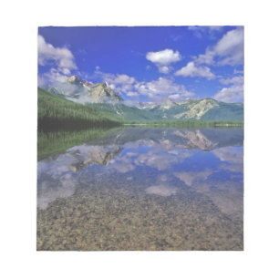 Bloc-note Lac Stanley dans les montagnes Sawtooth de Idaho