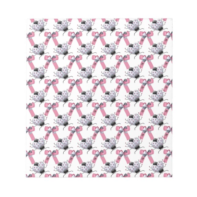 Bloc-note Lady Bugs and Bows (Devant)