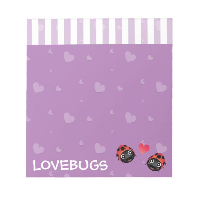 Bloc-note Ladybug Love (Devant)