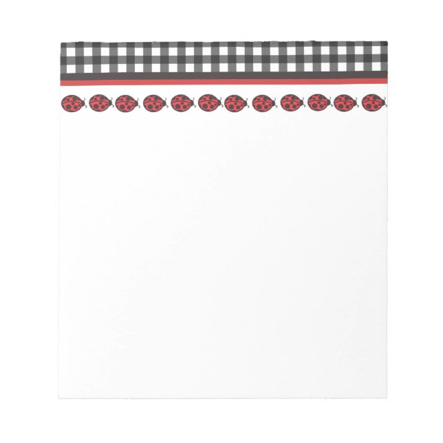 Bloc-note Ladybug Notepad (Devant)