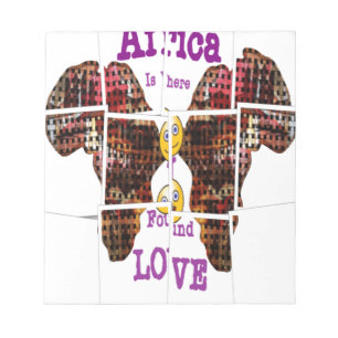 Bloc-note L'Afrique c'est là que j'ai trouvé l'amour