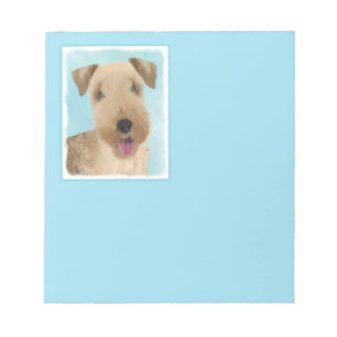 Bloc-note Lakeland Terrier Peinture - Cute Original Chien Ar