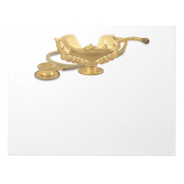 Bloc-note Lampe de soins infirmiers (Devant)