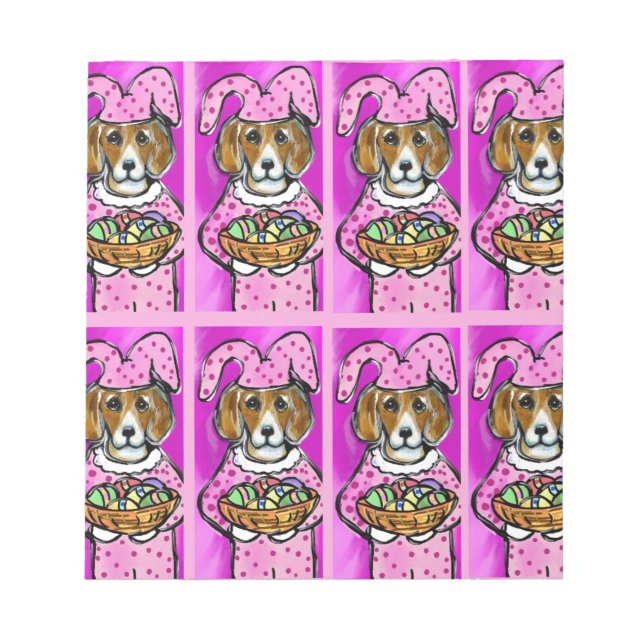 BLOC-NOTE LAPIN DE PÂQUES (Devant)