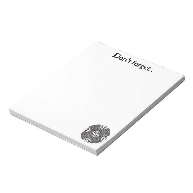 Bloc-note L'art du kaléidoscope du tome seize (Tourné)