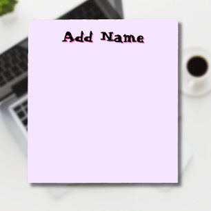 Bloc-note Lavender Cadeaux d'enseignant personnalisé unique