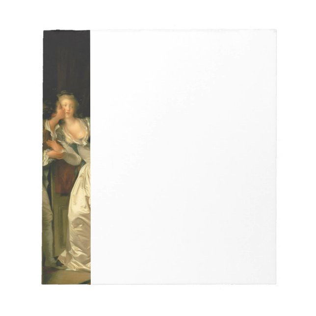 Bloc-note Le Baiser volé Fragonard (Devant)