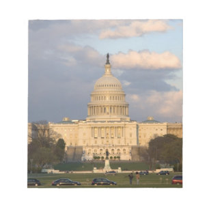 Bloc-note Le bâtiment du Capitole des États-Unis à