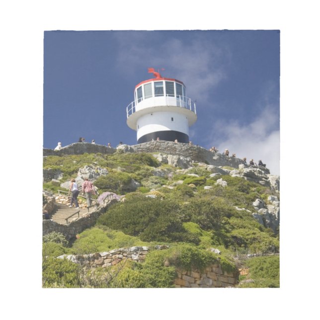 Bloc-note Le Cap, Afrique du Sud. Un phare sur la (Devant)