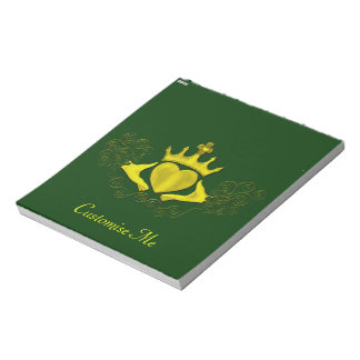Bloc-note Le Claddagh (Or)