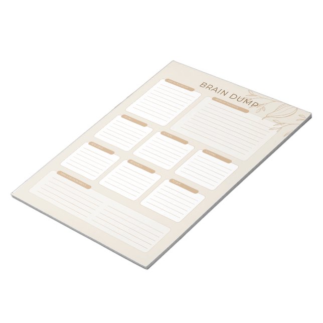 Bloc-note Le déluge cérébral de la maman juive occupée 2024 (Incliné)