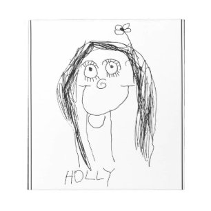 Bloc-note Le dessin de votre enfant - Cadeau de la fête des