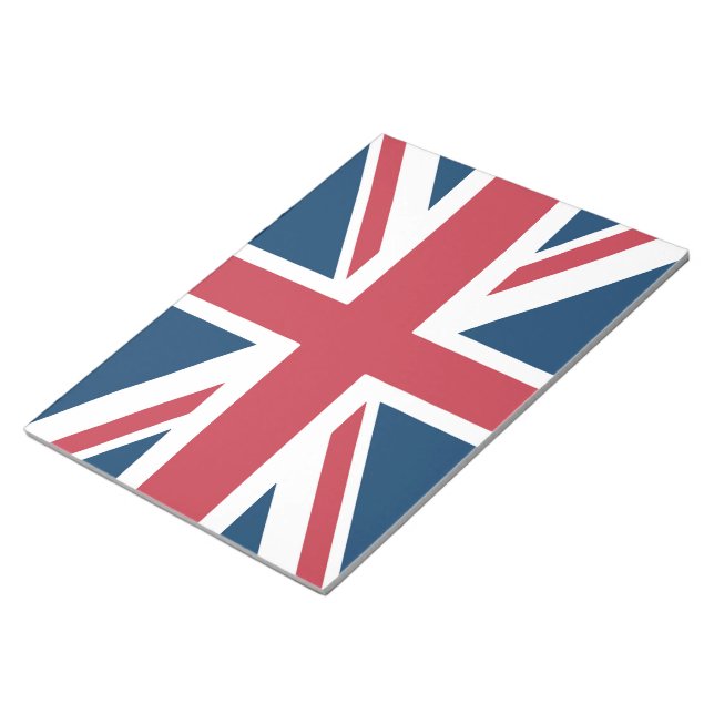 Bloc-note Le drapeau britannique Union Jack (Incliné)