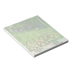Bloc-note Le jardin de Daubigny, Vincent Van Gogh. beau