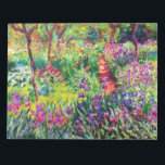 Bloc-note Le jardin d'Iris à Giverny par Claude Monet<br><div class="desc">S'il vous plaît visitez mon magasin pour un design plus intéressant et plus de choix de couleurs. => zazzle.com/iwheels*</div>