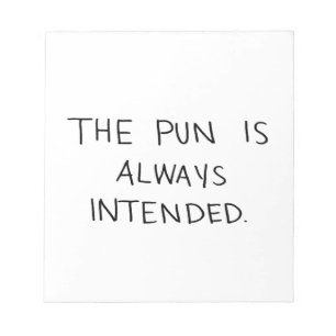 Bloc-note Le jeu de mots est toujours prévu