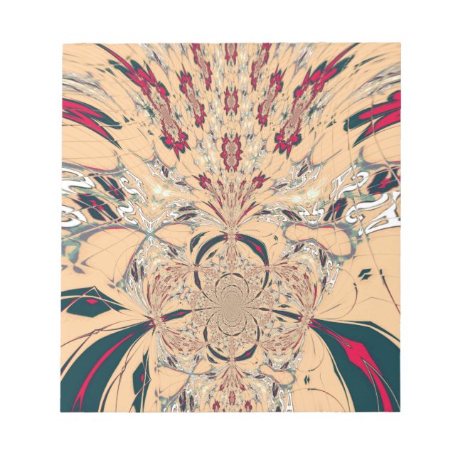 Bloc-note Le Kaleidoscope Africain Vibrant : Un Plaisir Pais (Devant)