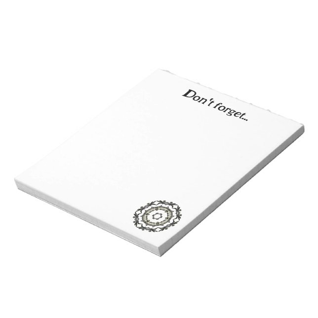 Bloc-note Le kaléidoscope du premier volume (Tourné)