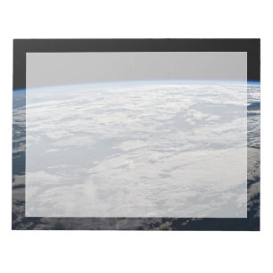 Bloc-note Le membre de la Terre au-dessus d'une Australie oc