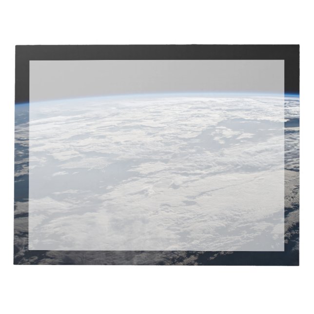 Bloc-note Le membre de la Terre au-dessus d'une Australie oc (Devant)