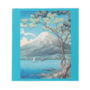 Bloc-note Le Mont Fuji du lac Yamanaka