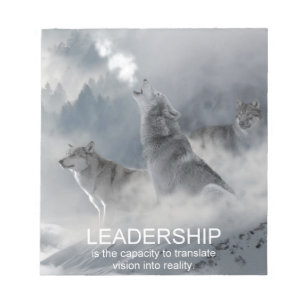 Bloc-note leadership motivation inspiration citation