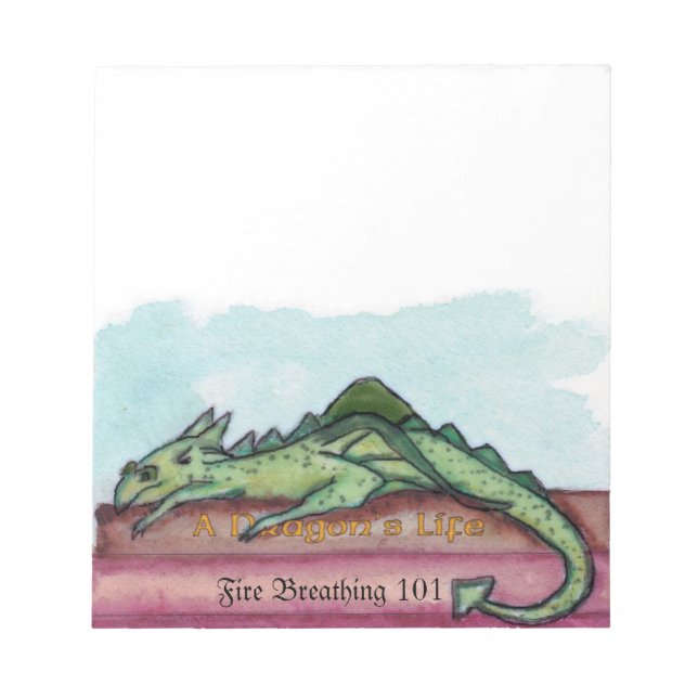 Bloc-note Learning To Be A Dragon Notepad (Devant)