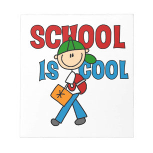 Bloc-note L'école de garçons est Cool