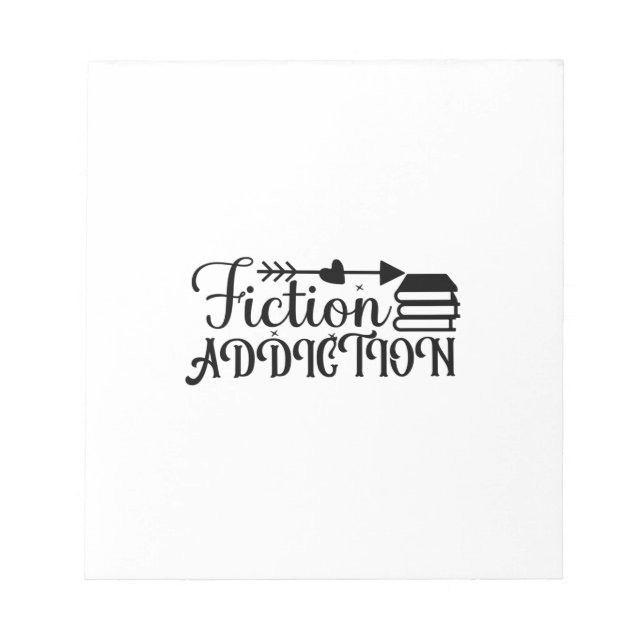 Bloc-note Lecture Art-Fiction Addiction (Devant)