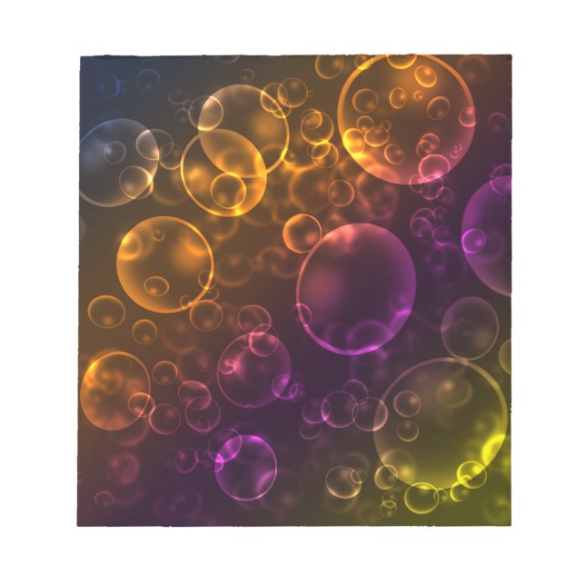 Bloc-note Lentilles multicolores (Devant)