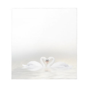 Bloc-note Les cygnes qui aiment