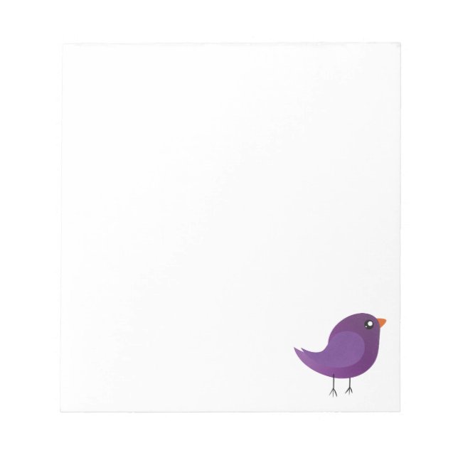 Bloc-note Les enfants, joli petit oiseau (Devant)