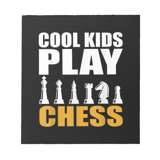 Bloc-note Les garçons de Great Chess Kids (Devant)