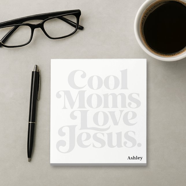 Bloc-note Les mamans cool aiment Jésus (Créateur téléchargé)