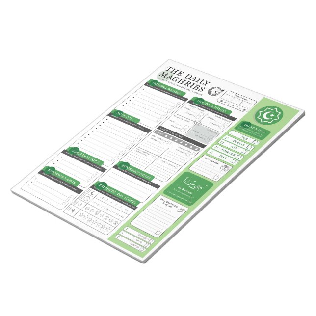 Bloc-note Les Marges Quotidiennes - Budget Détaillé + Planif (Incliné)