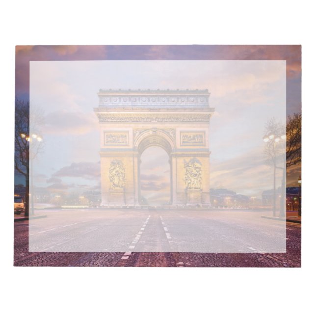 Bloc-note Les monuments | Arc de Triomphe, Paris France (Devant)