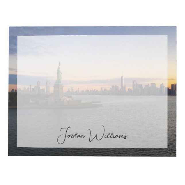 Bloc-note Les monuments | Statue de la Liberté NYC (Devant)